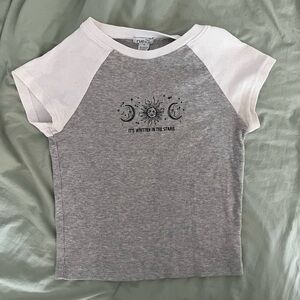 it’s written in the stars baby tee!